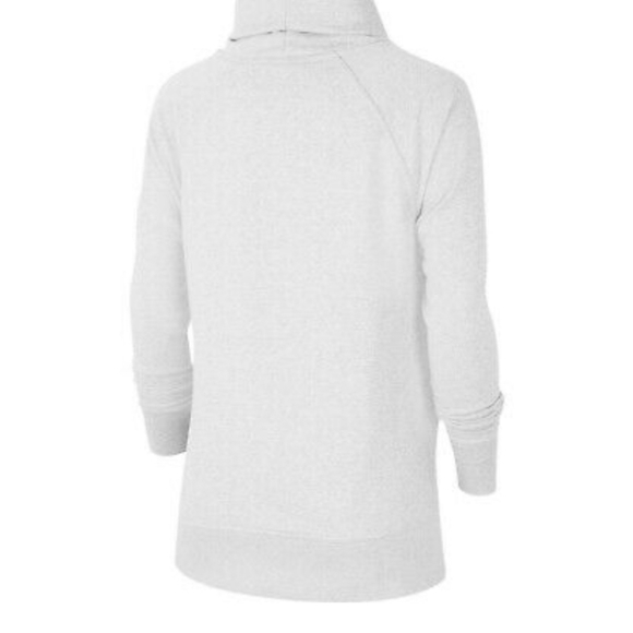 Nike long sleeve cream color sweatshirt with pockets. Size S - Picture 3 of 10